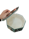 خرید و قیمت شکلات خوری - هشت ضلعی - تمام اینه - 23*23*9.5 - شیک و مدرن