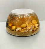 خرید و قیمت شمع ژله ای طرح دریایی /قطر 11 ارتفاع 6 سانتیمتر / کد 645/6