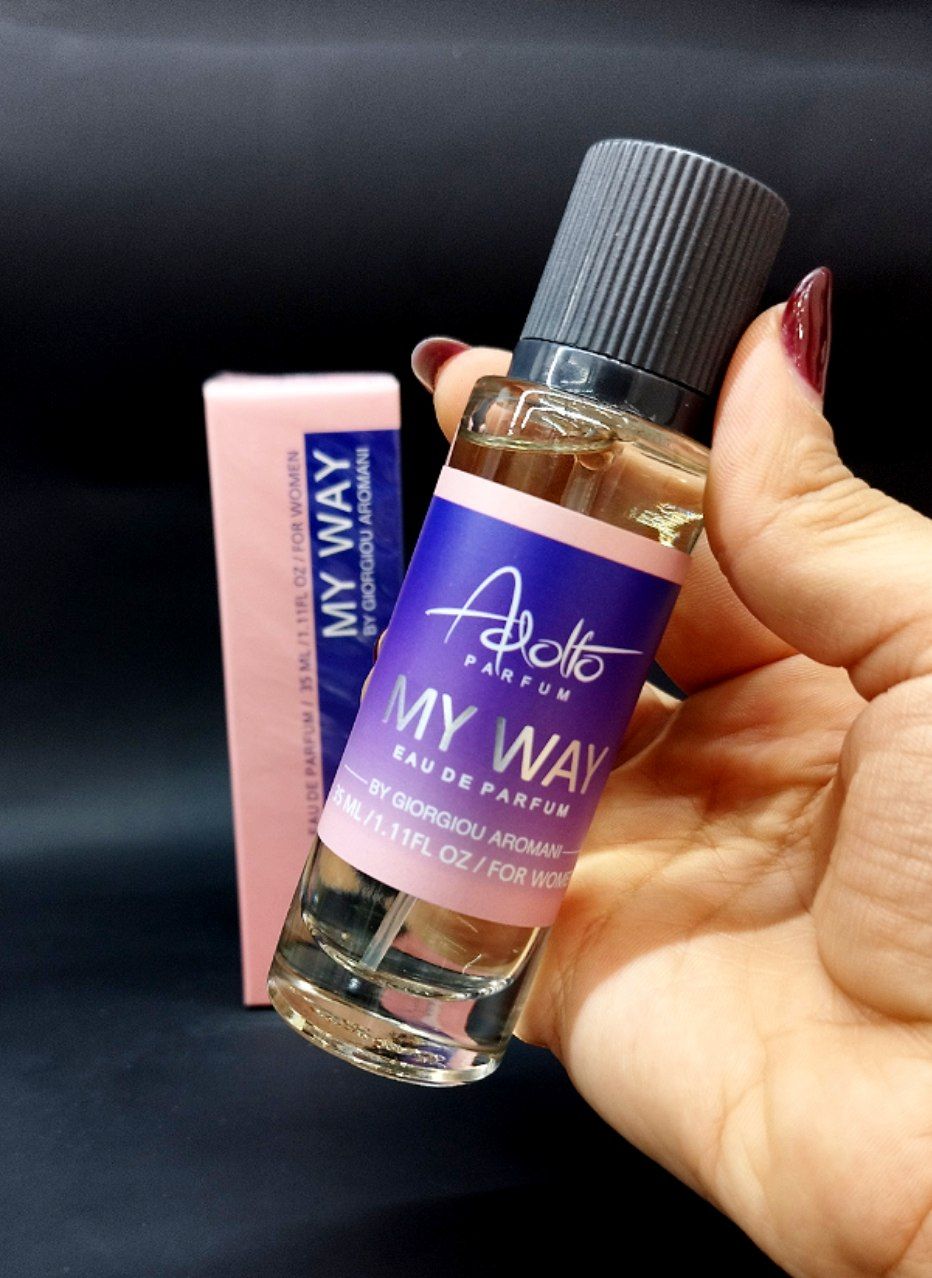 عطرجیبی زنانه مدل مای وی (my way) حجم 35 میلی لیتر آدولفو