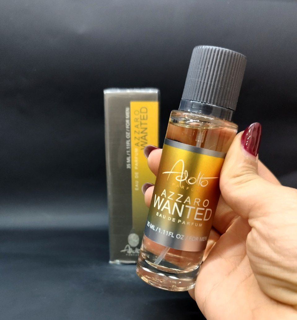 عطرجیبی مردانه مدل آزارو وانتد (Azzaro Wanted) حجم 35 میلی لیتر آدولفو