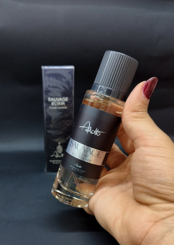عطرجیبی مردانه مدل ساواج الکسیر (Elixir sauvage) حجم 35 میلی لیتر آدولفو