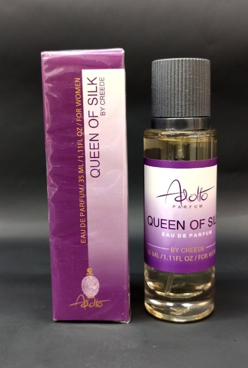 عطرجیبی زنانه مدل کوئین آو سیلک (Queen of silk) حجم 35 میلی لیتر آدولفو